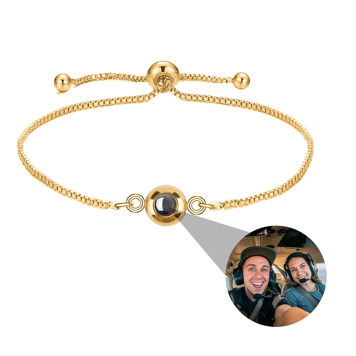 Bliss BRC สร้อยข้อมือรูปภาพเฉพาะตัว