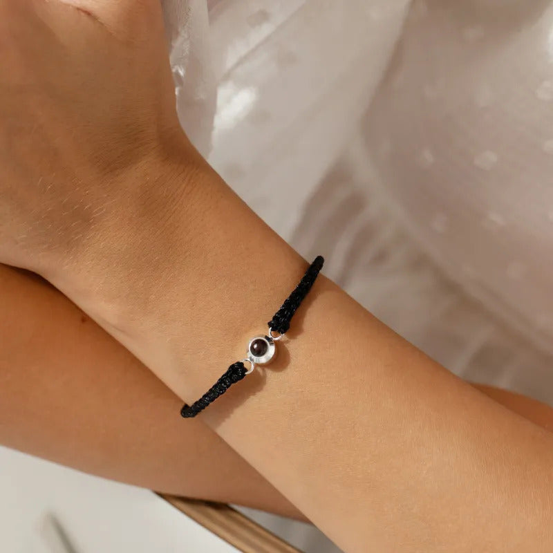 Circle BRC สร้อยข้อมือรูปภาพเฉพาะตัว