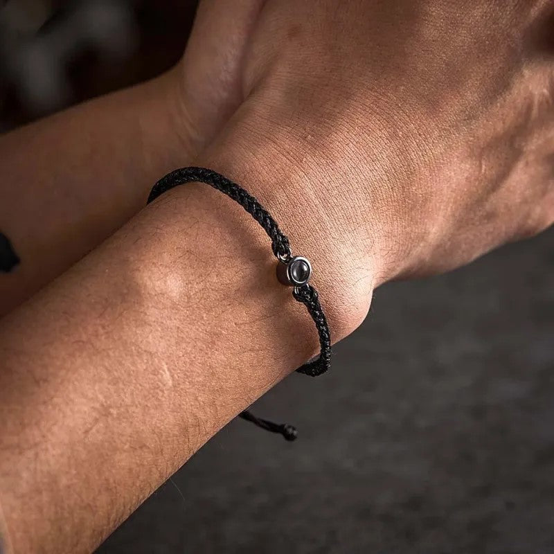 Circle BRC สร้อยข้อมือรูปภาพเฉพาะตัว