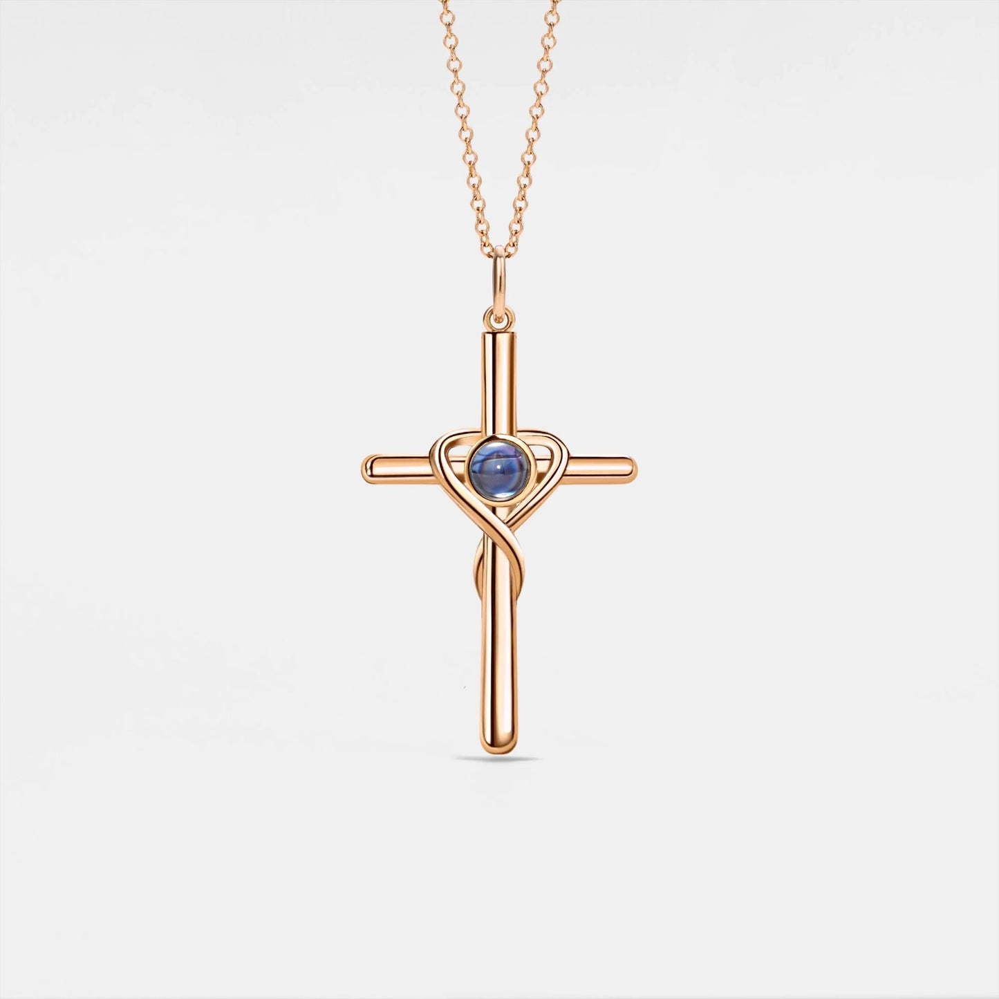 Cross Heart NKL สร้อยคอรูปถ่ายส่วนตัว