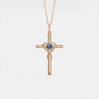 Cross Heart NKL สร้อยคอรูปถ่ายส่วนตัว