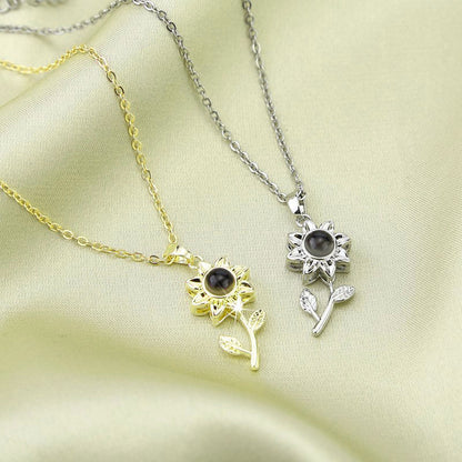 Flower NKL สร้อยคอรูปถ่ายส่วนตัว