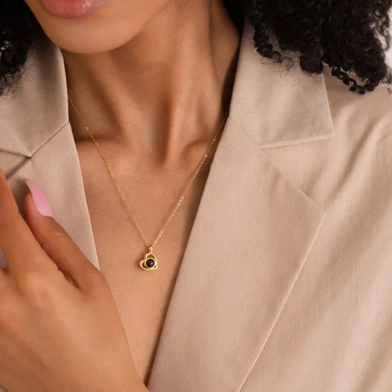 Heart NKL สร้อยคอรูปถ่ายส่วนตัว