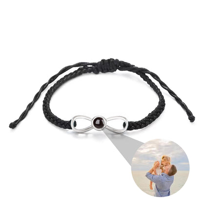 Infinity BRC สร้อยข้อมือรูปภาพเฉพาะตัว