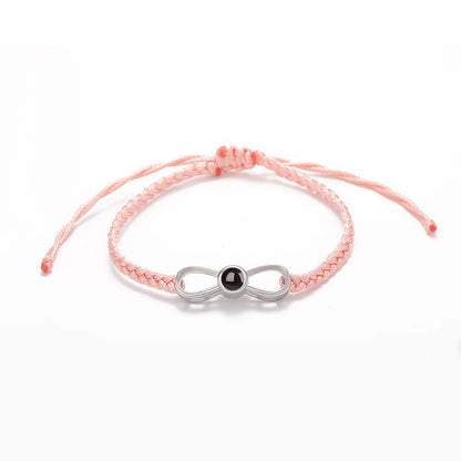 Infinity BRC สร้อยข้อมือรูปภาพเฉพาะตัว