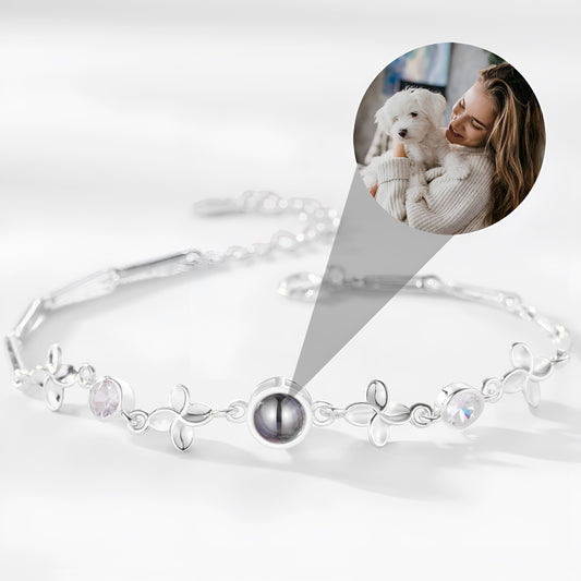 Leaf BRC สร้อยข้อมือรูปภาพเฉพาะตัว