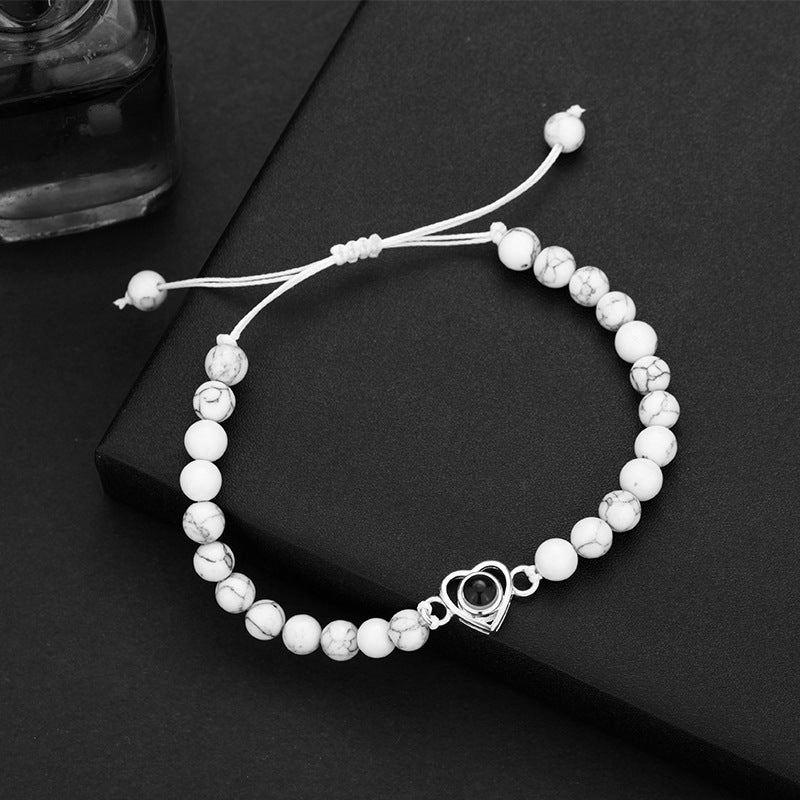 Love Beads BRC สร้อยข้อมือรูปภาพเฉพาะตัว