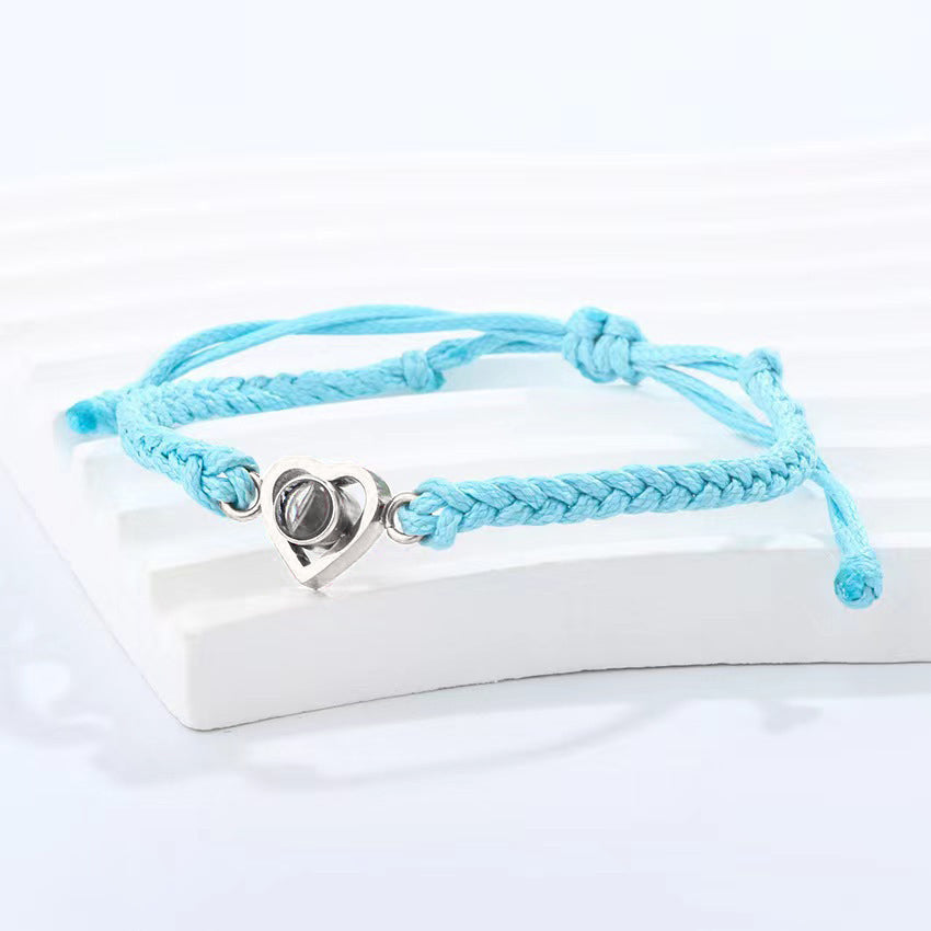 Love Flare BRC สร้อยข้อมือรูปภาพเฉพาะตัว