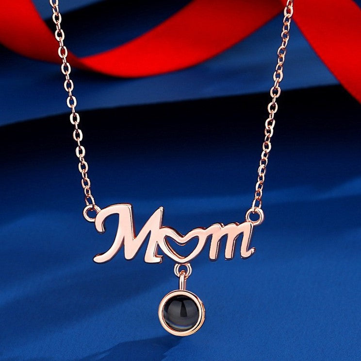 Love Mom NKL สร้อยคอรูปถ่ายส่วนตัว