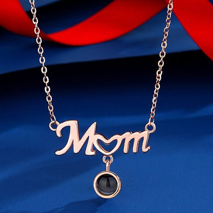 Love Mom NKL สร้อยคอรูปถ่ายส่วนตัว