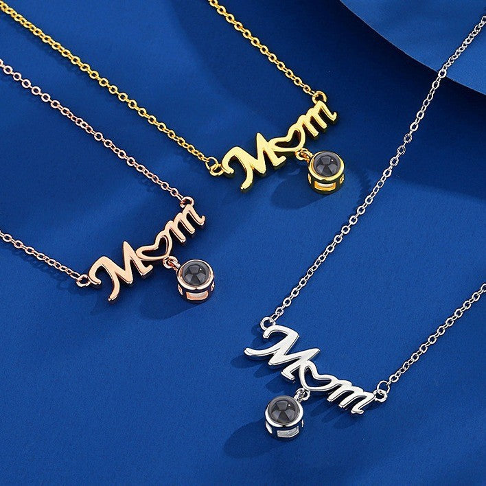 Love Mom NKL สร้อยคอรูปถ่ายส่วนตัว