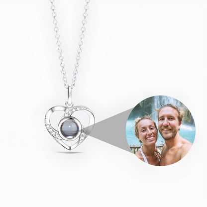 Rotating NKL สร้อยคอรูปถ่ายส่วนตัว