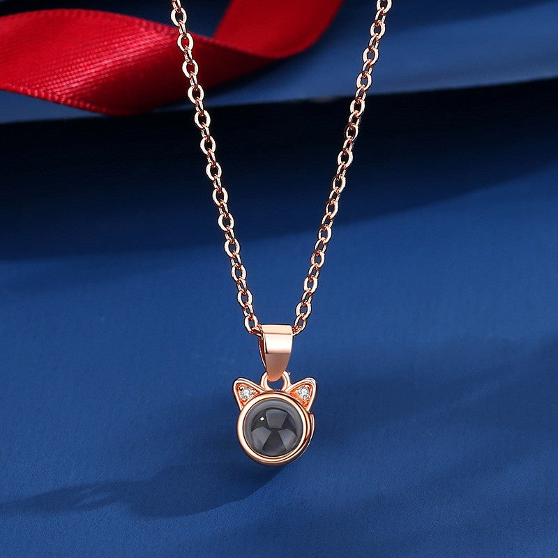 Shiny Cat NKL สร้อยคอรูปถ่ายส่วนตัว