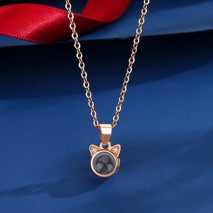 Shiny Cat NKL สร้อยคอรูปถ่ายส่วนตัว