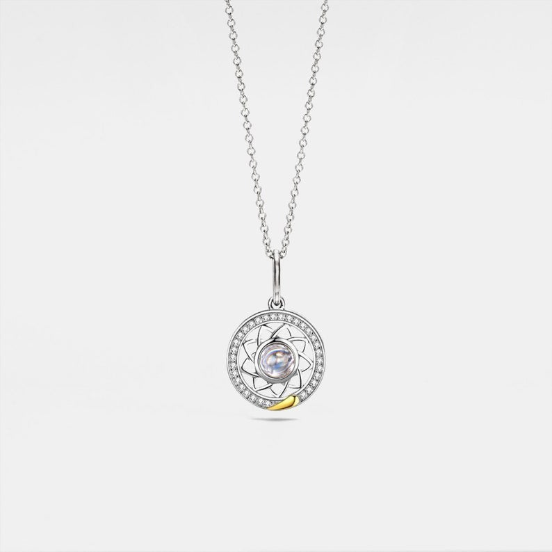 Sun Moon NKL สร้อยคอรูปถ่ายส่วนตัว